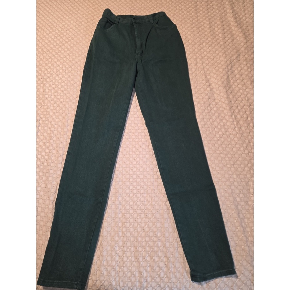 Vintage Forenza‎ Jeans Womens Sz 6 Amazing Green Denim
